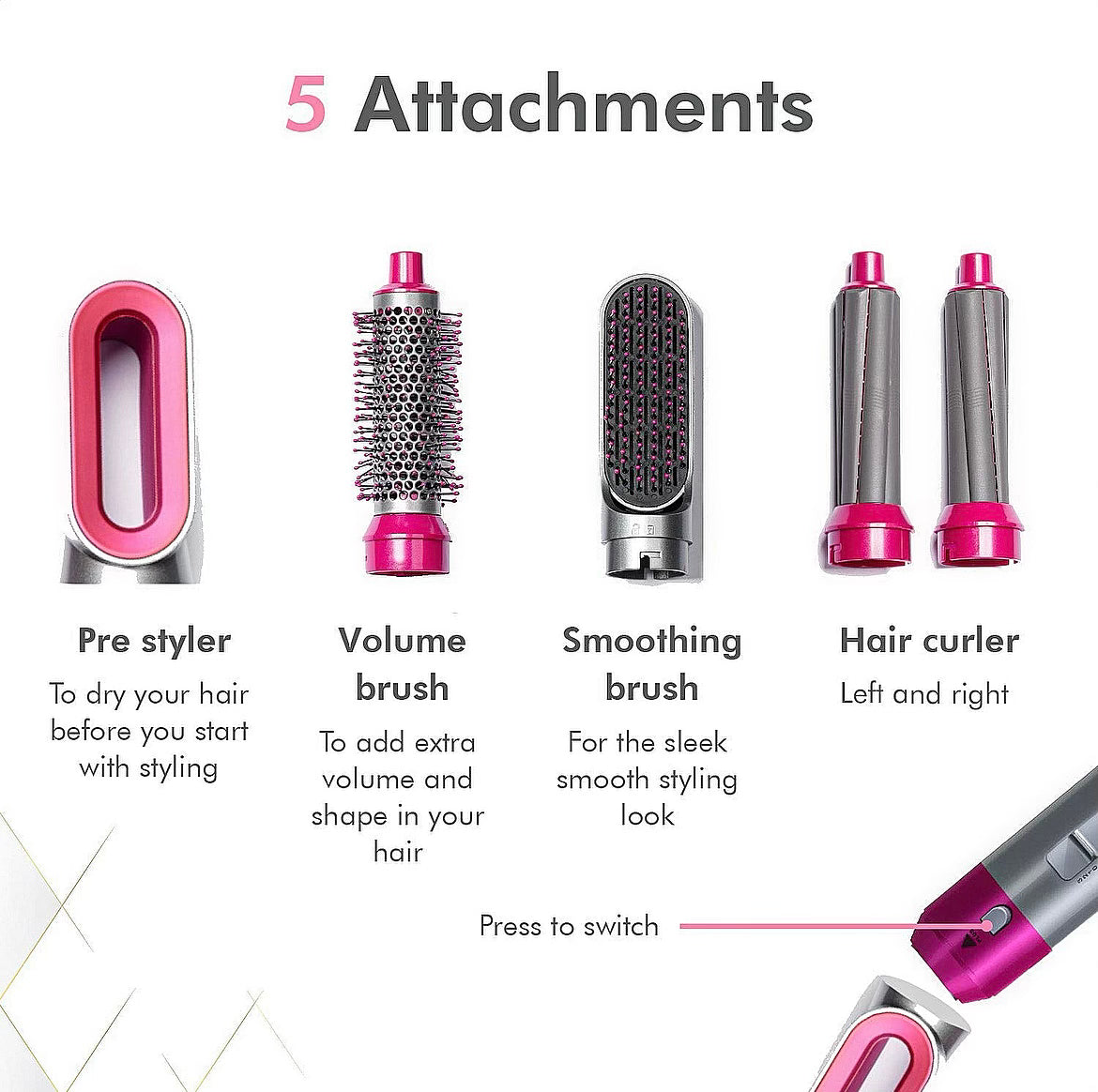 Waveliss® - 5 in 1 Hairstyling